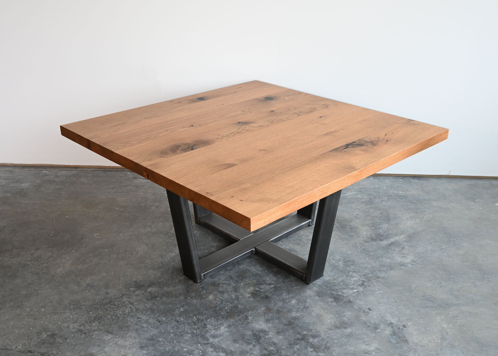 Coffee table made from locally sourced wood